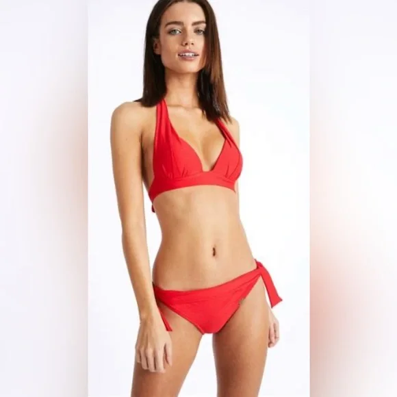 Banana Moon ‘Pima’ bikini bottoms in Chili Pepper